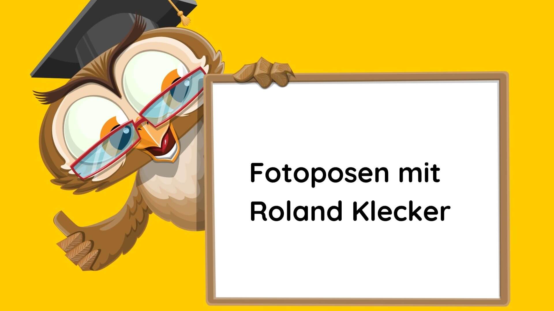Titelbild Fotoposen mit Roland Klecker
