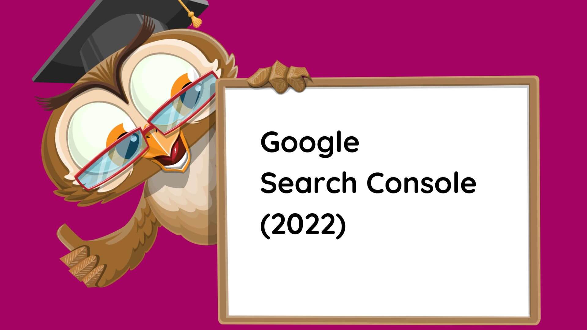 Titelbild Online-Seminar Google Search Console