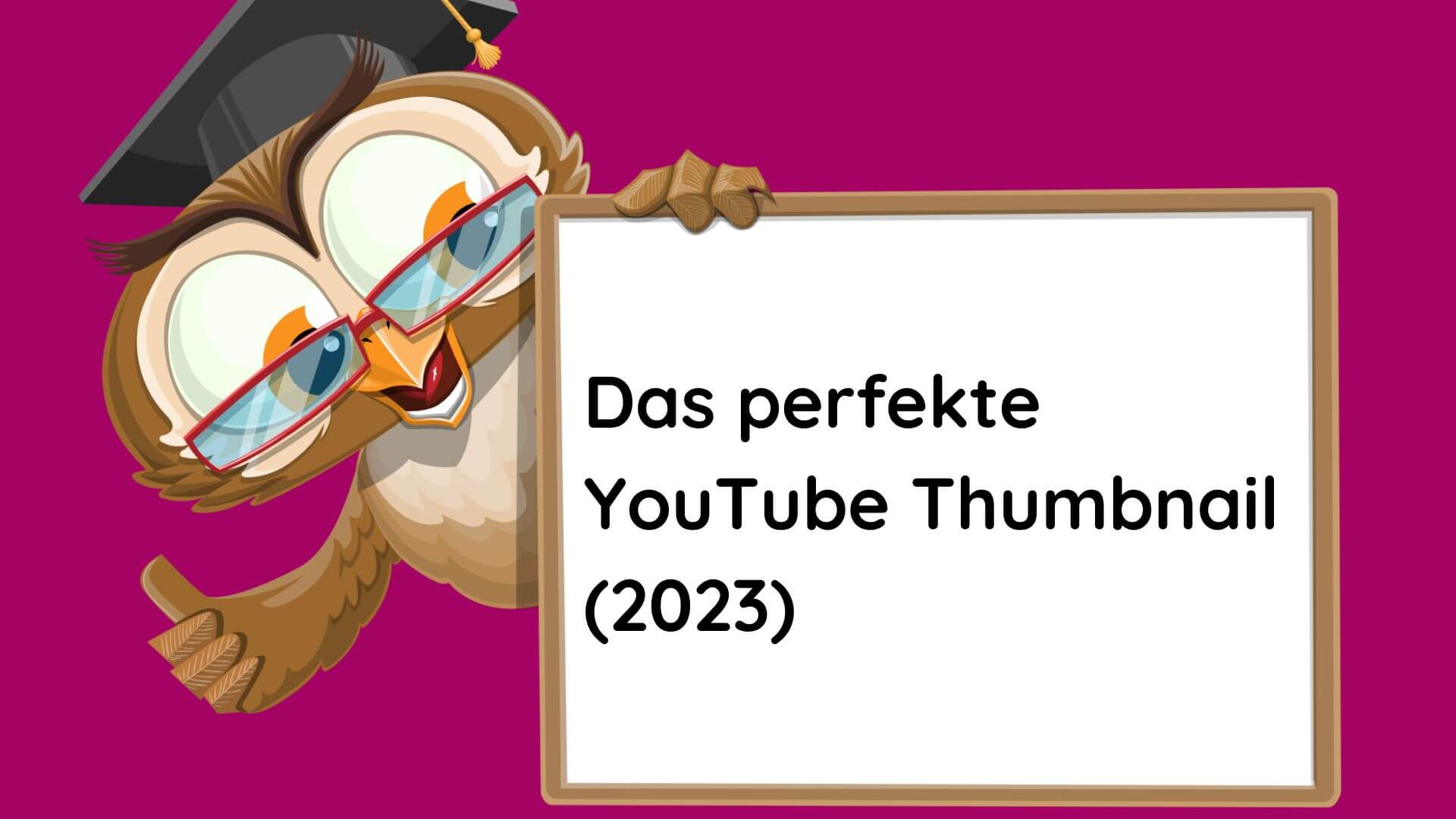 Das perfekte YouTube Thumbnail