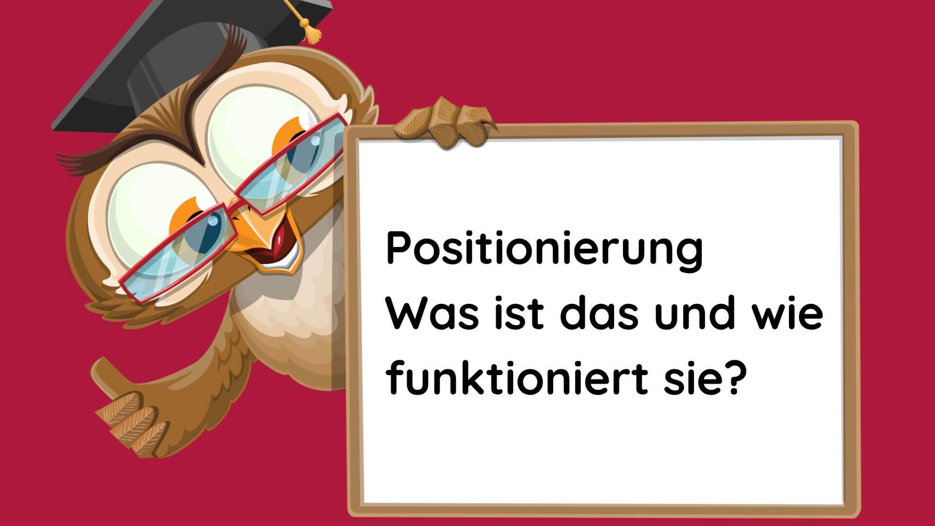 Titelbild Positionierung 2024