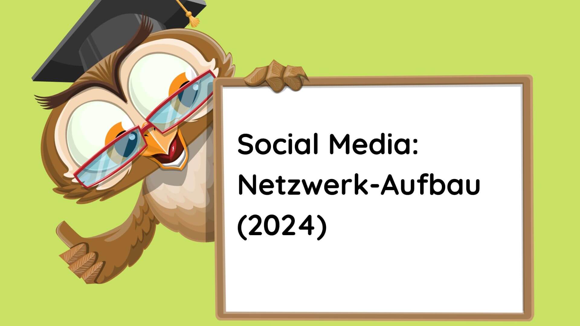 Titelbild für Online-Seminar Social Media Netzwerk Aufbau
